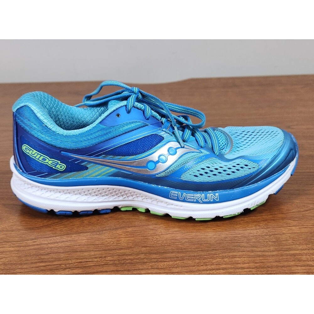 Saucony Everun Guide 10 Women's Running Shoes Size 7.5 Blue Model # S10350-1 - Picture 8 of 12